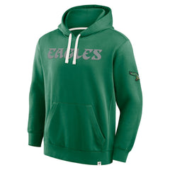 Fanatics Philadelphia Eagles New Horizons Heritage Pullover Hoodie Kelly Green