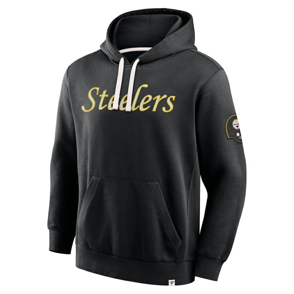 Fanatics Pittsburgh Steelers New Horizons Heritage Pullover Hoodie Black