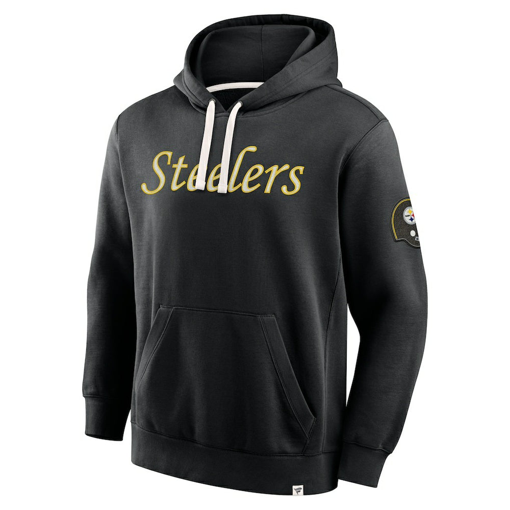 Fanatics Pittsburgh Steelers New Horizons Heritage Pullover Hoodie Black