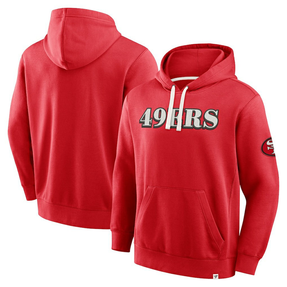 Fanatics San Francisco 49ers New Horizons Heritage Pullover Hoodie Scarlet