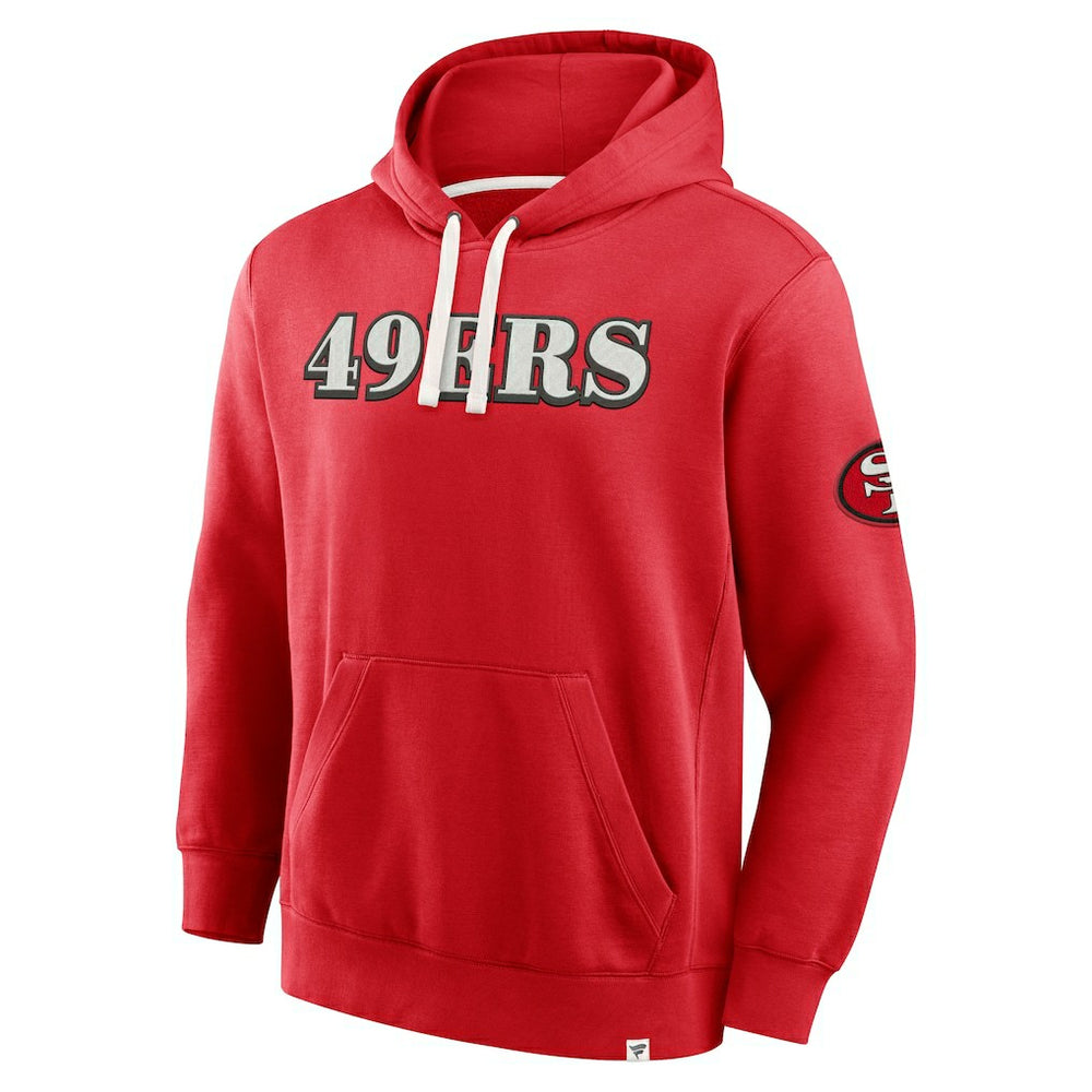 Fanatics San Francisco 49ers New Horizons Heritage Pullover Hoodie Scarlet