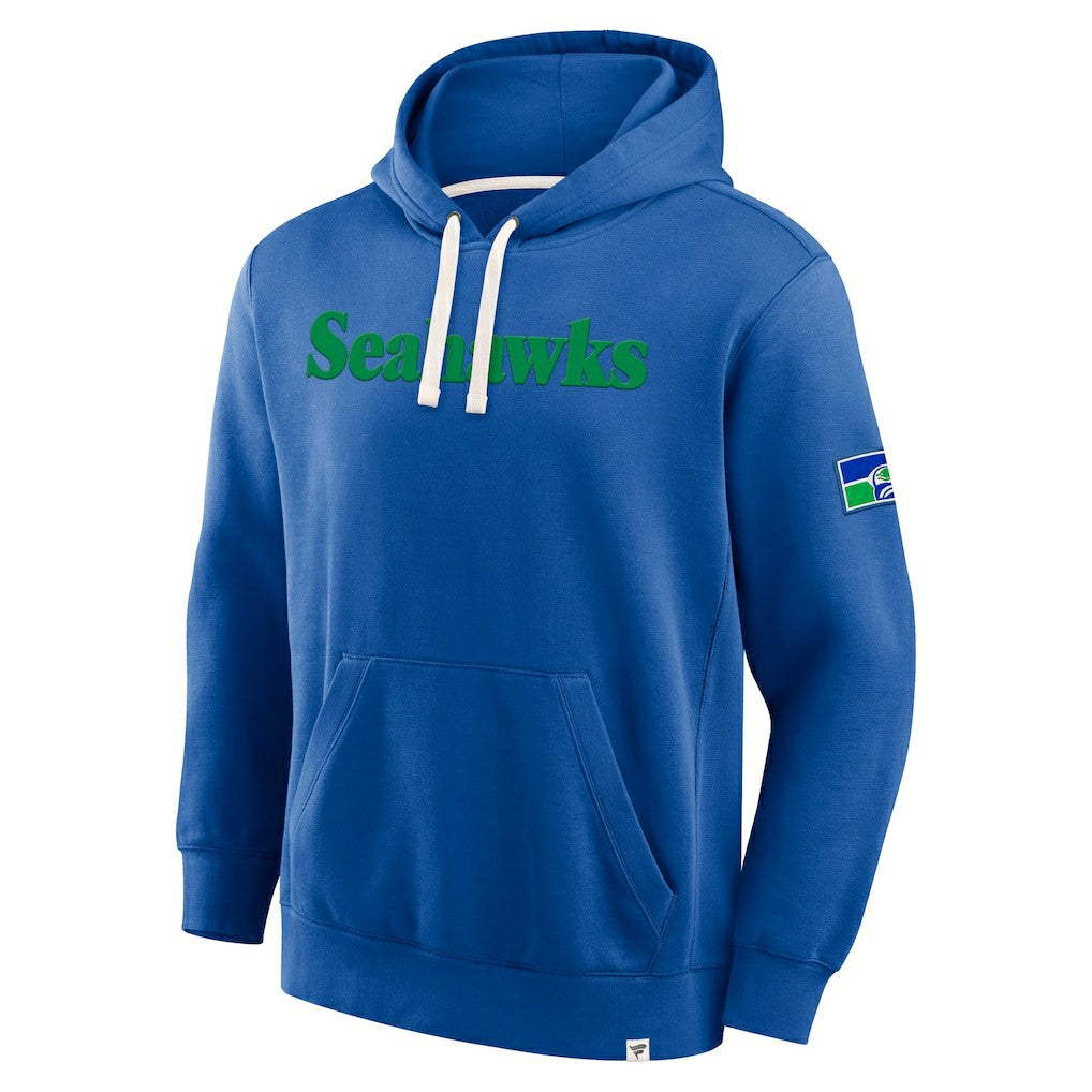 Fanatics Seattle Seahawks New Horizons Heritage Pullover Hoodie Royal
