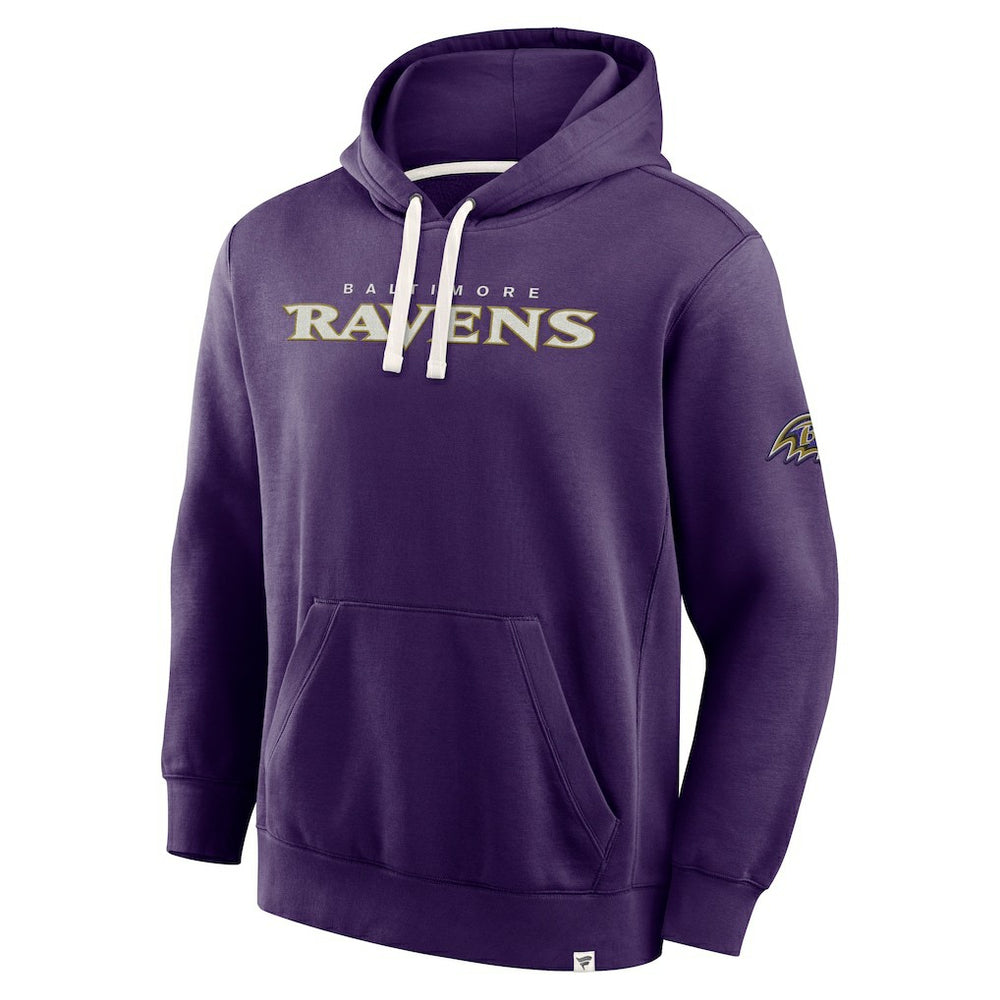 Fanatics Baltimore Ravens New Horizons Heritage Pullover Hoodie Purple
