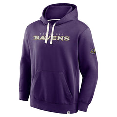 Fanatics Baltimore Ravens New Horizons Heritage Pullover Hoodie Purple