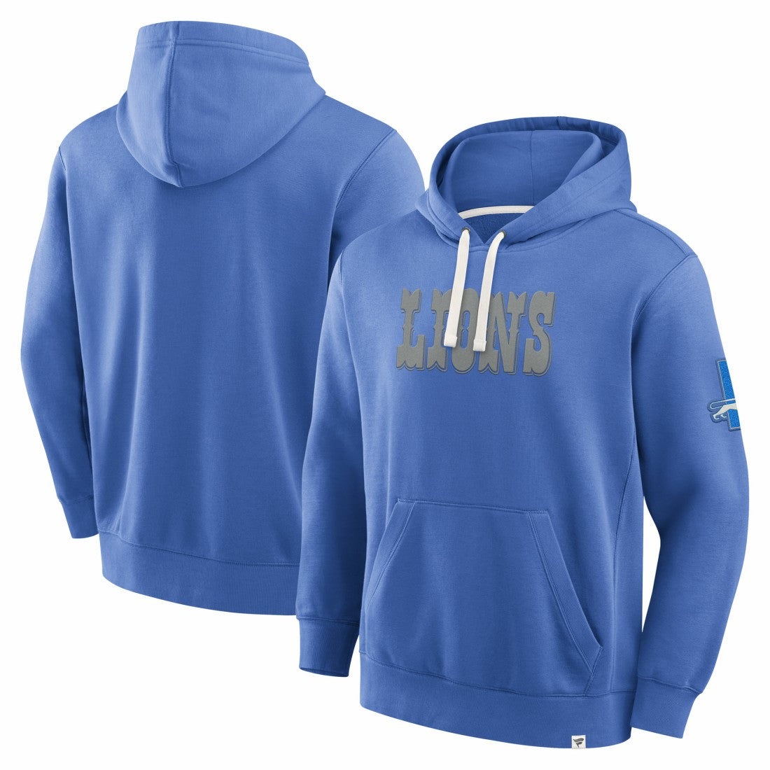 Fanatics Detroit Lions New Horizons Heritage Pullover Hoodie Blue