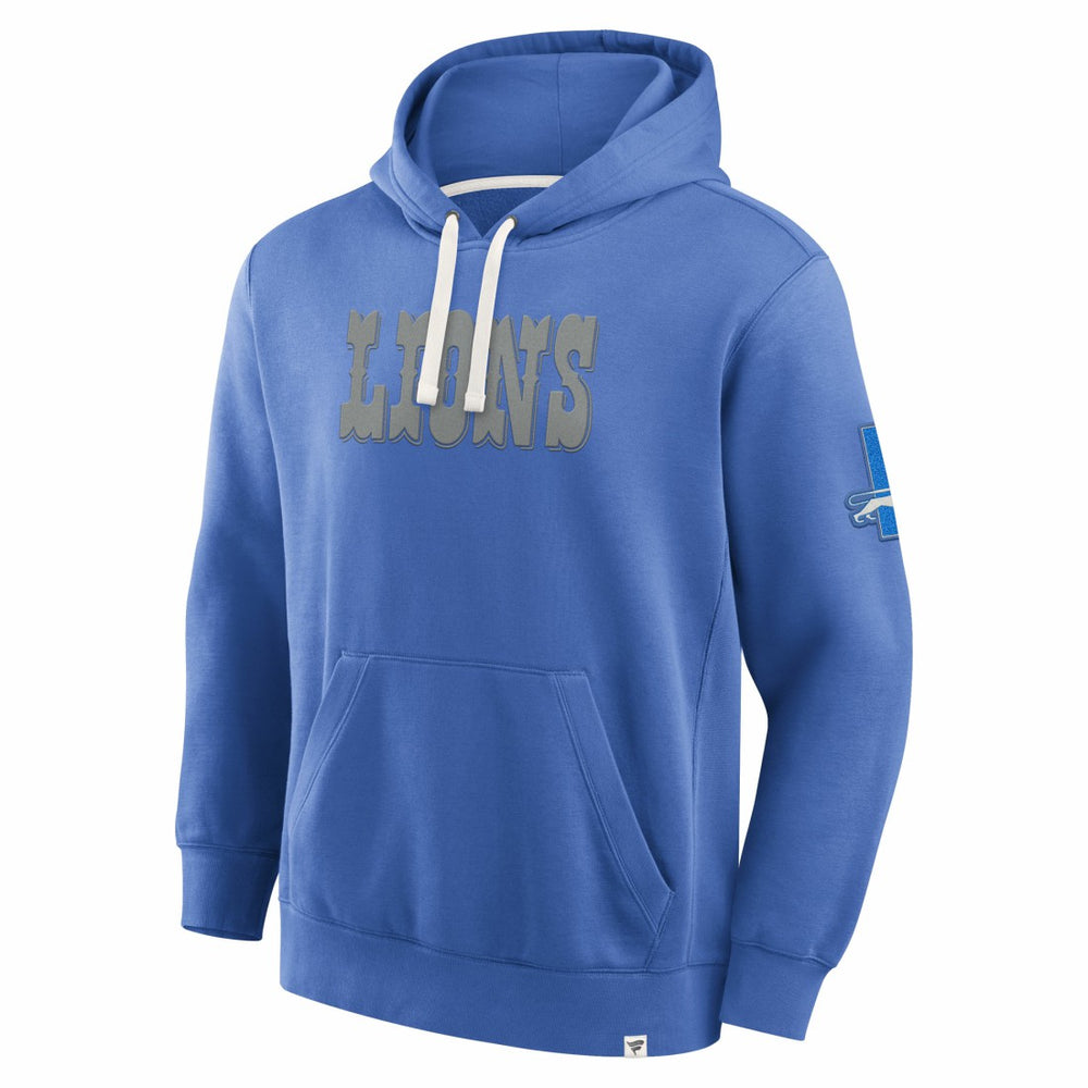Fanatics Detroit Lions New Horizons Heritage Pullover Hoodie Blue