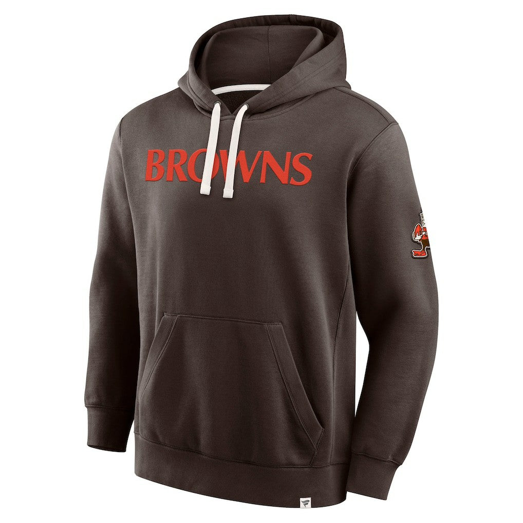 Fanatics Cleveland Browns New Horizons Heritage Pullover Hoodie Brown