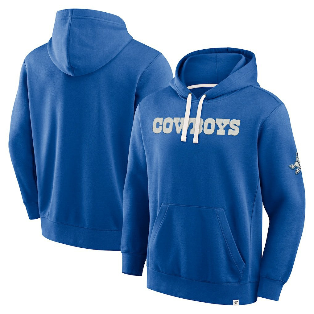 Fanatics Dallas Cowboys New Horizons Heritage Pullover Hoodie Royal