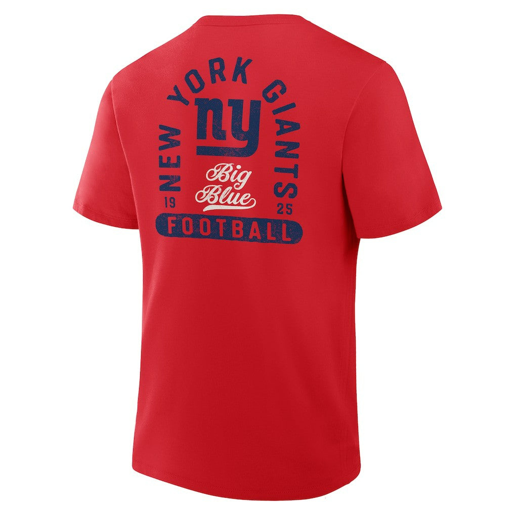 Fanatics New York Giants Fluid Motion Legacy T-Shirt Red