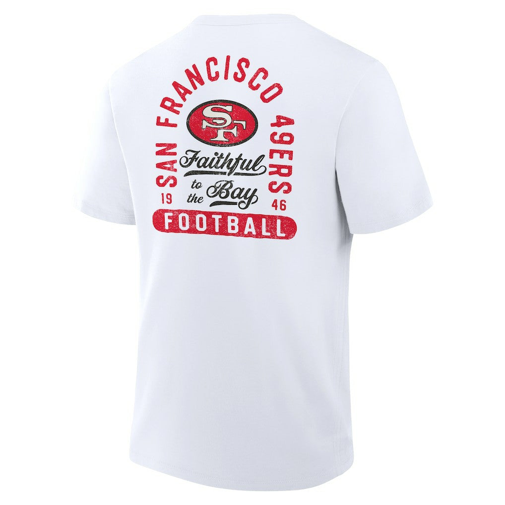 Fanatics San Francisco 49ers Fluid Motion Legacy T-Shirt White