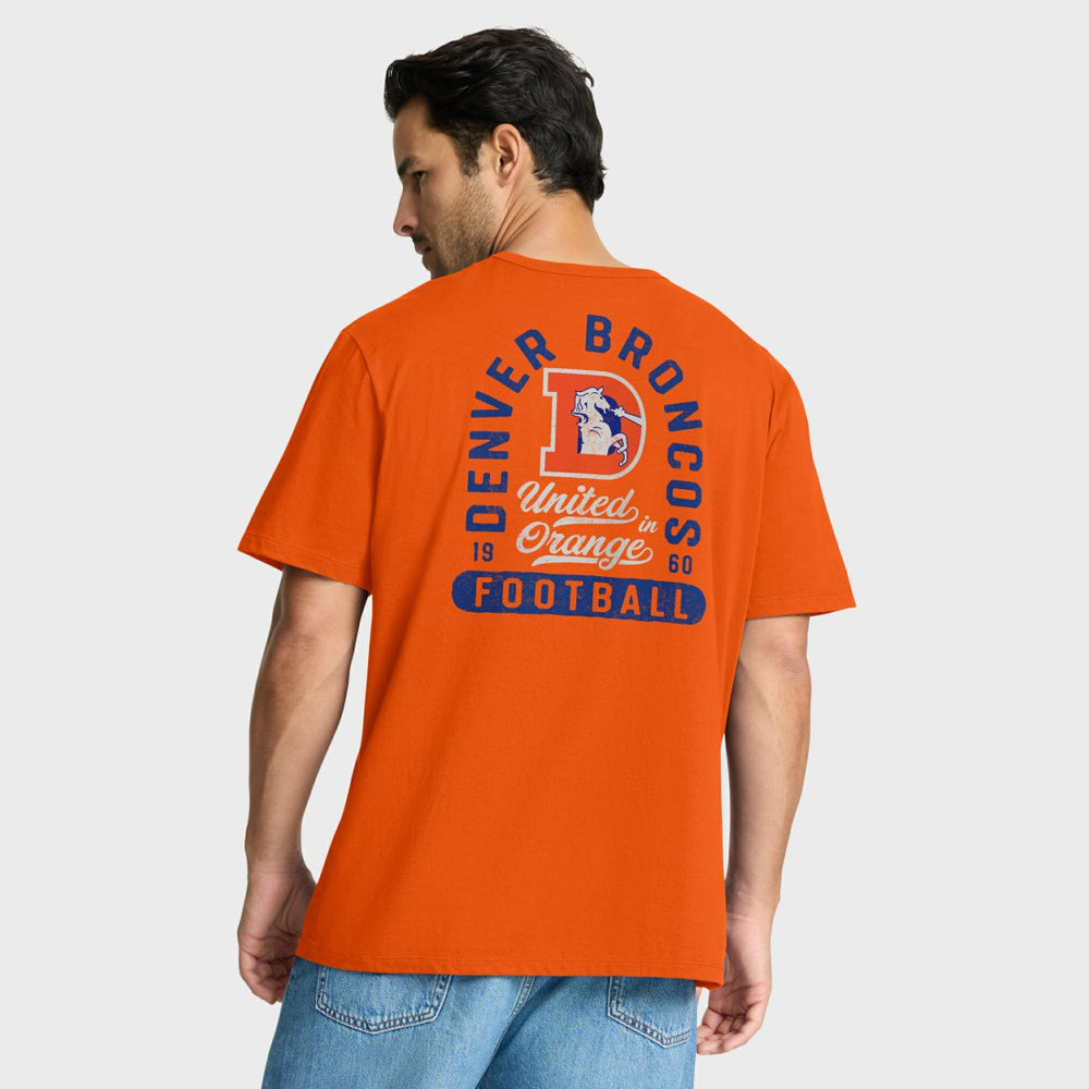 Fanatics Denver Broncos Fluid Motion Legacy T-Shirt Orange