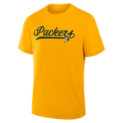 Fanatics Green Bay Packers Fluid Motion Legacy T-Shirt Gold
