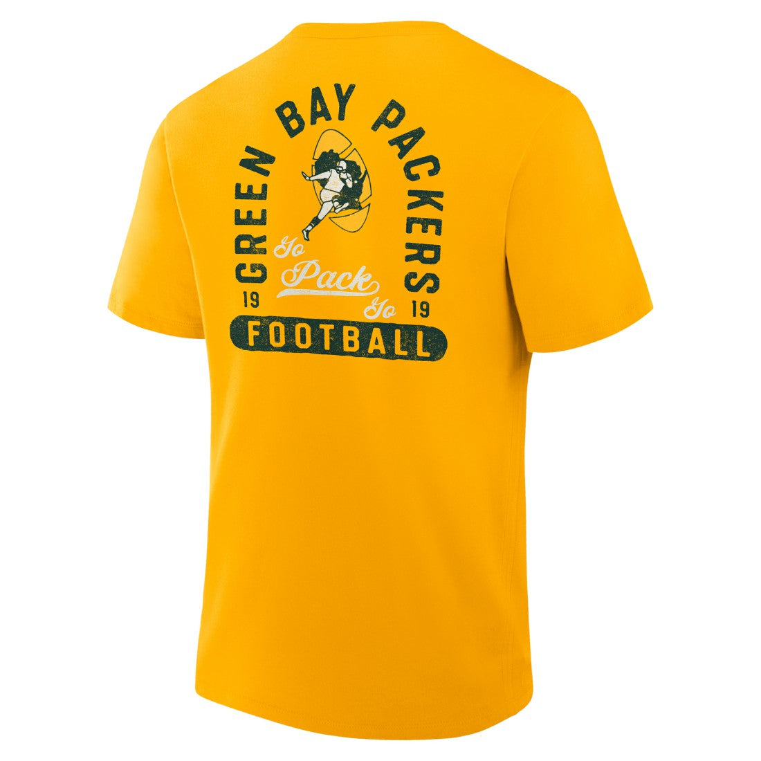 Fanatics Green Bay Packers Fluid Motion Legacy T-Shirt Gold