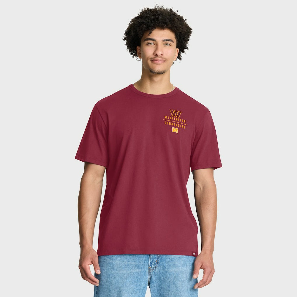 Fanatics Washington Commanders Passing Pocket Legacy T-Shirt Burgundy