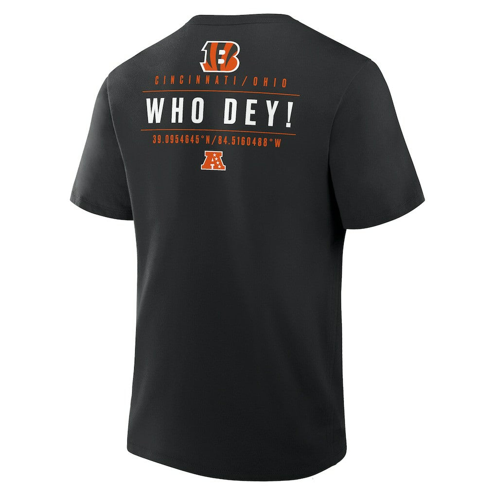 Fanatics Cincinnati Bengals Passing Pocket Legacy T-Shirt Black