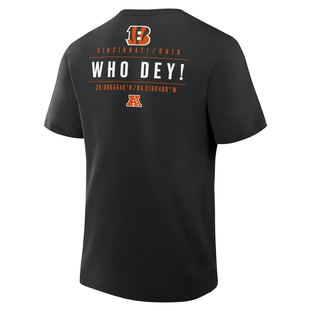 Fanatics Cincinnati Bengals Passing Pocket Legacy T-Shirt Black
