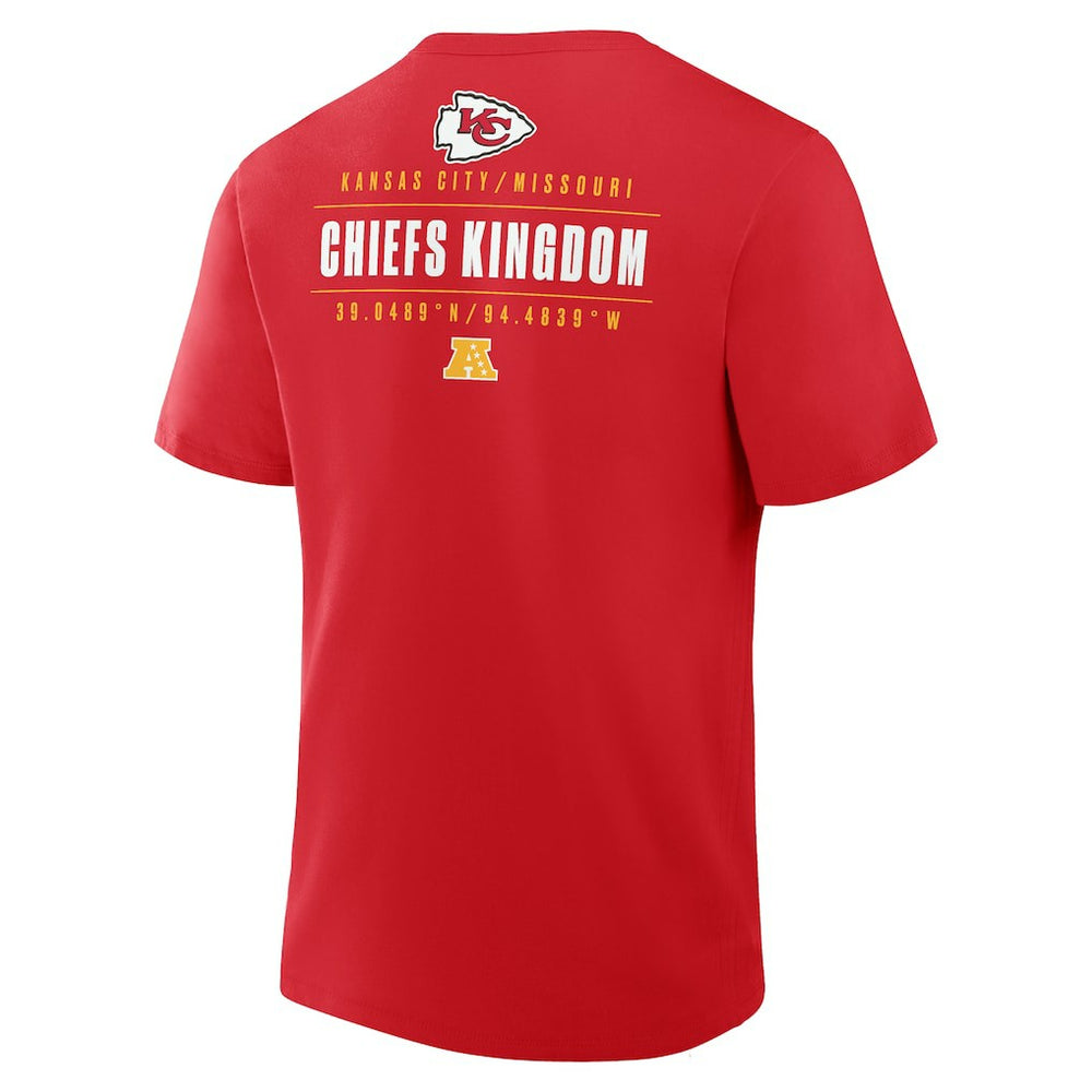 Fanatics Kansas City Chiefs Passing Pocket Legacy T-Shirt Red