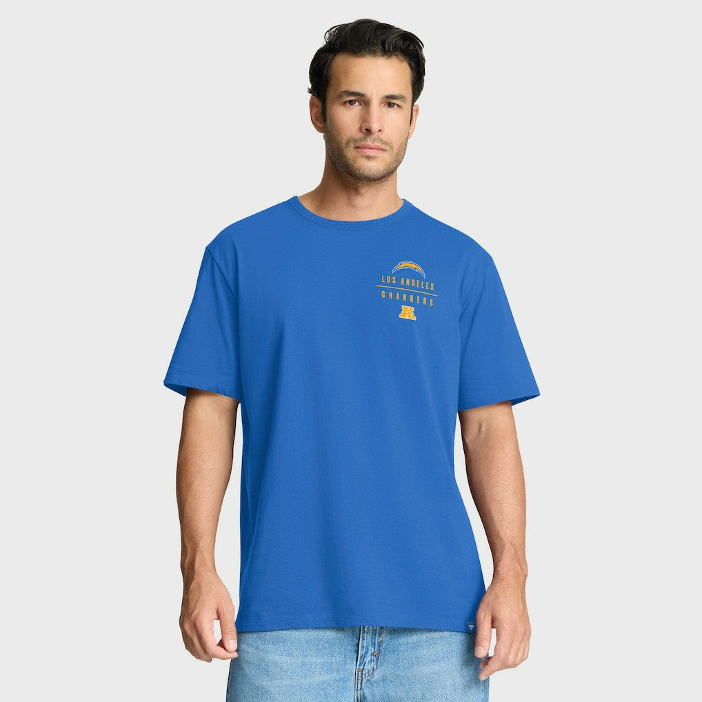 Fanatics Los Angeles Chargers Passing Pocket Legacy T-Shirt Powder Blue