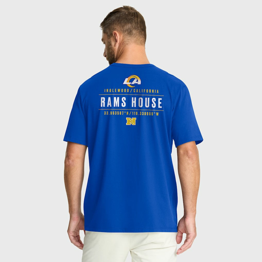 Fanatics Los Angeles Rams Passing Pocket Legacy T-Shirt Royal