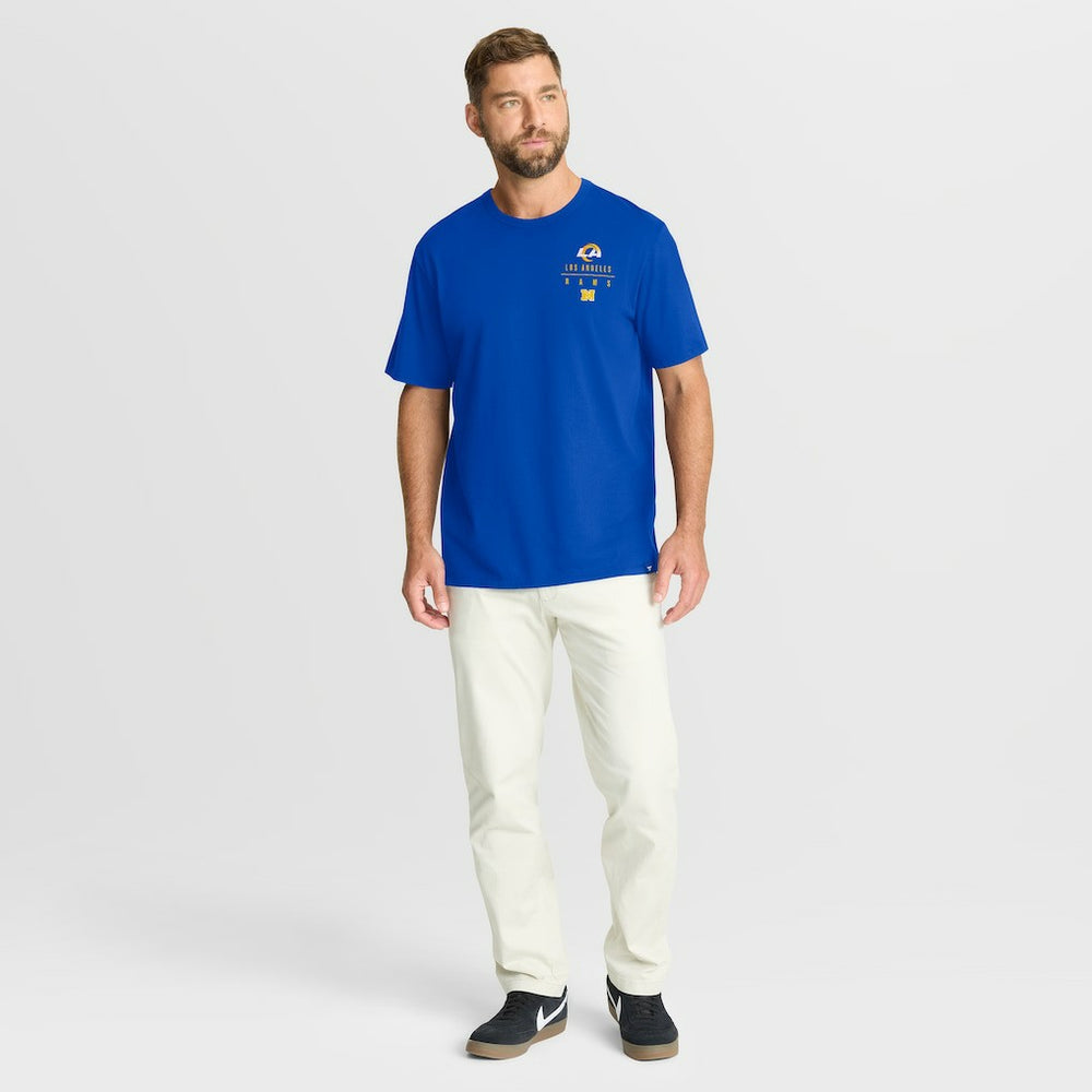 Fanatics Los Angeles Rams Passing Pocket Legacy T-Shirt Royal