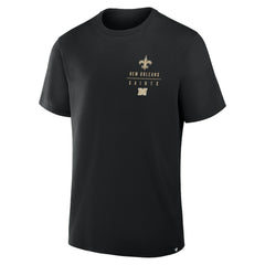 Fanatics New Orleans Saints Passing Pocket Legacy T-Shirt Black