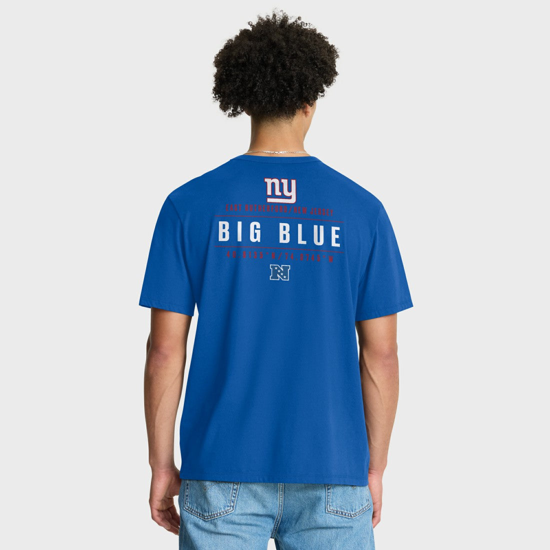 Fanatics New York Giants Passing Pocket Legacy T-Shirt Royal