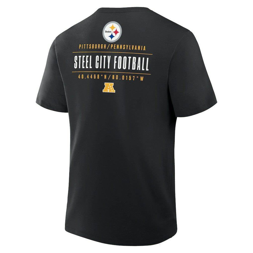 Fanatics Pittsburgh Steelers Passing Pocket Legacy T-Shirt Black
