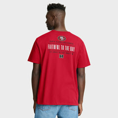 Fanatics San Francisco 49ers Passing Pocket Legacy T-Shirt Scarlet