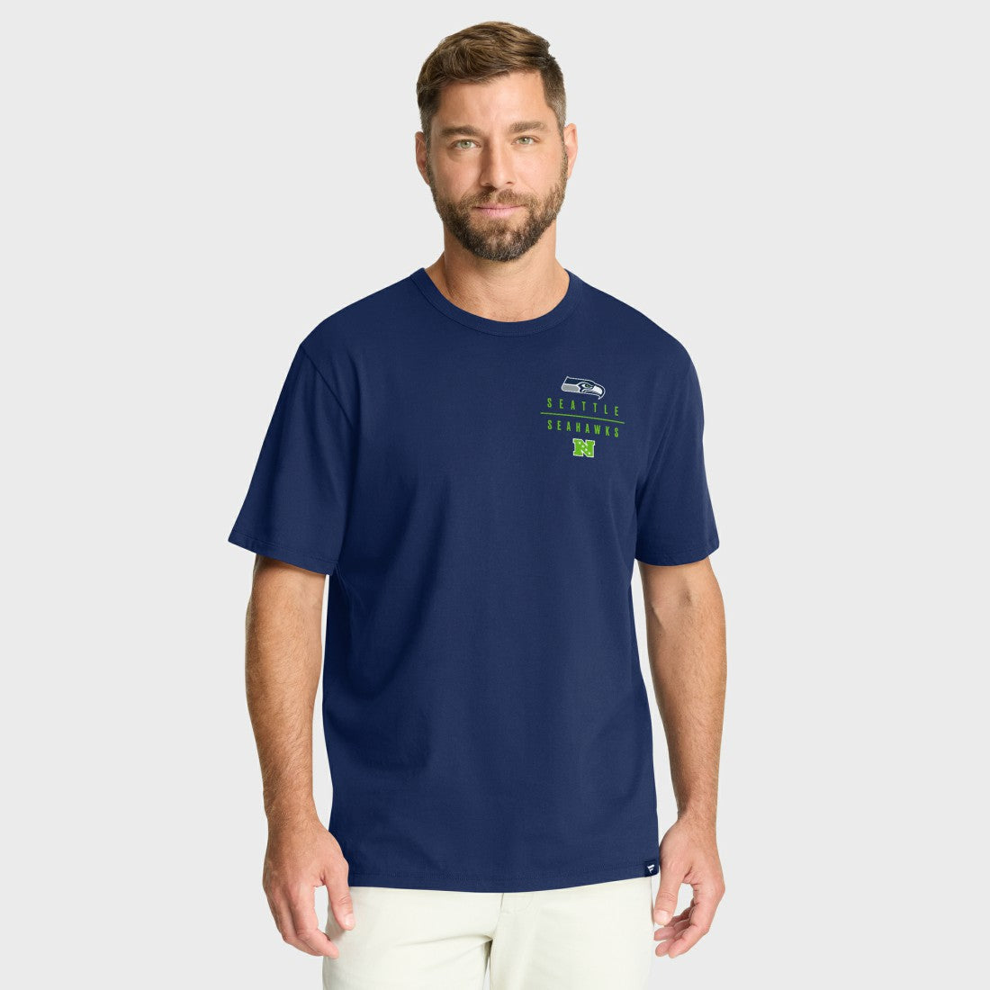 Fanatics Seattle Seahawks Passing Pocket Legacy T-Shirt College Navy