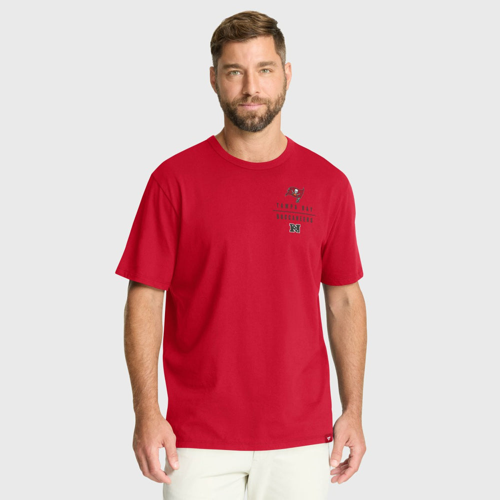 Fanatics Tampa Bay Buccaneers Passing Pocket Legacy T-Shirt Red