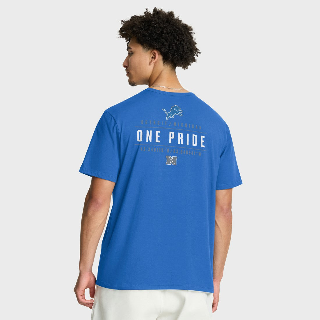 Fanatics Detroit Lions Passing Pocket Legacy T-Shirt Blue