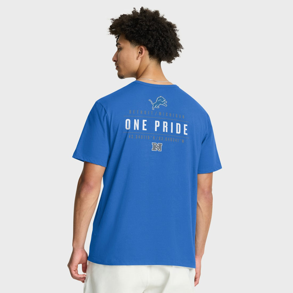 Fanatics Detroit Lions Passing Pocket Legacy T-Shirt Blue