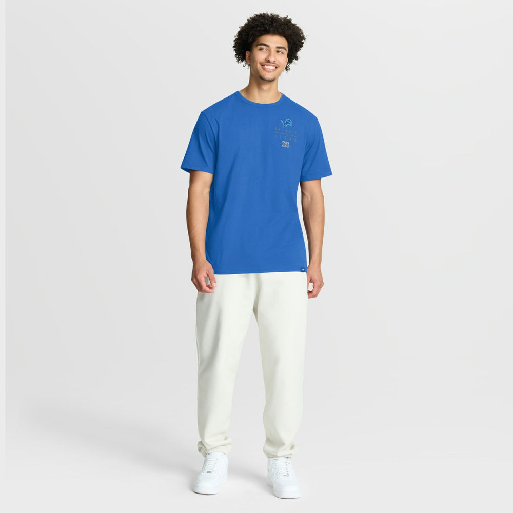 Fanatics Detroit Lions Passing Pocket Legacy T-Shirt Blue