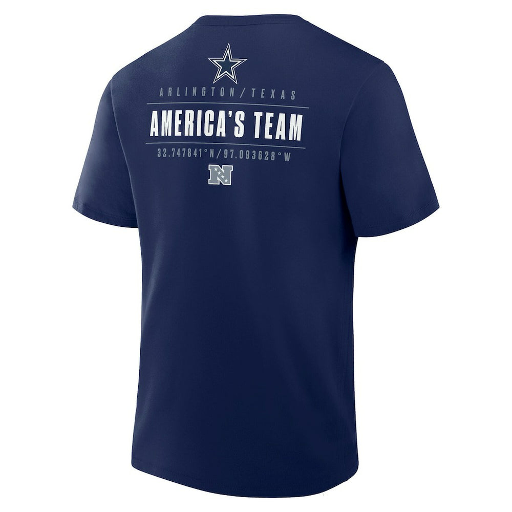 Fanatics Dallas Cowboys Passing Pocket Legacy T-Shirt Navy