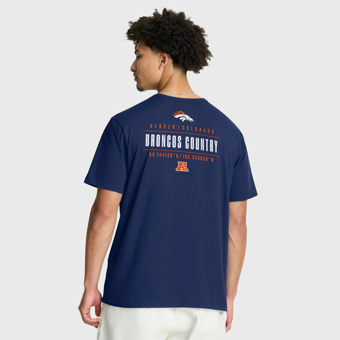 Fanatics Denver Broncos Passing Pocket Legacy T-Shirt Navy