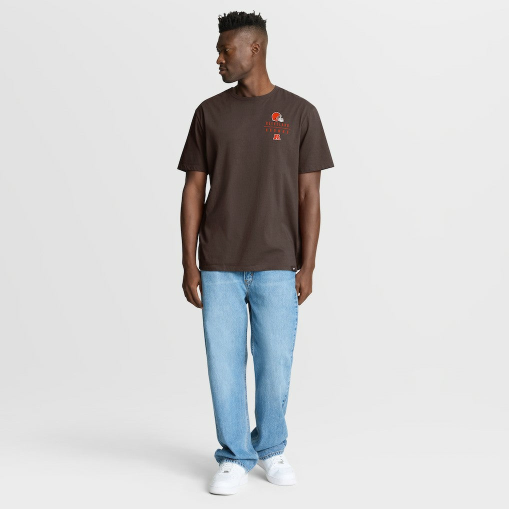 Fanatics Cleveland Browns Passing Pocket Legacy T-Shirt Brown