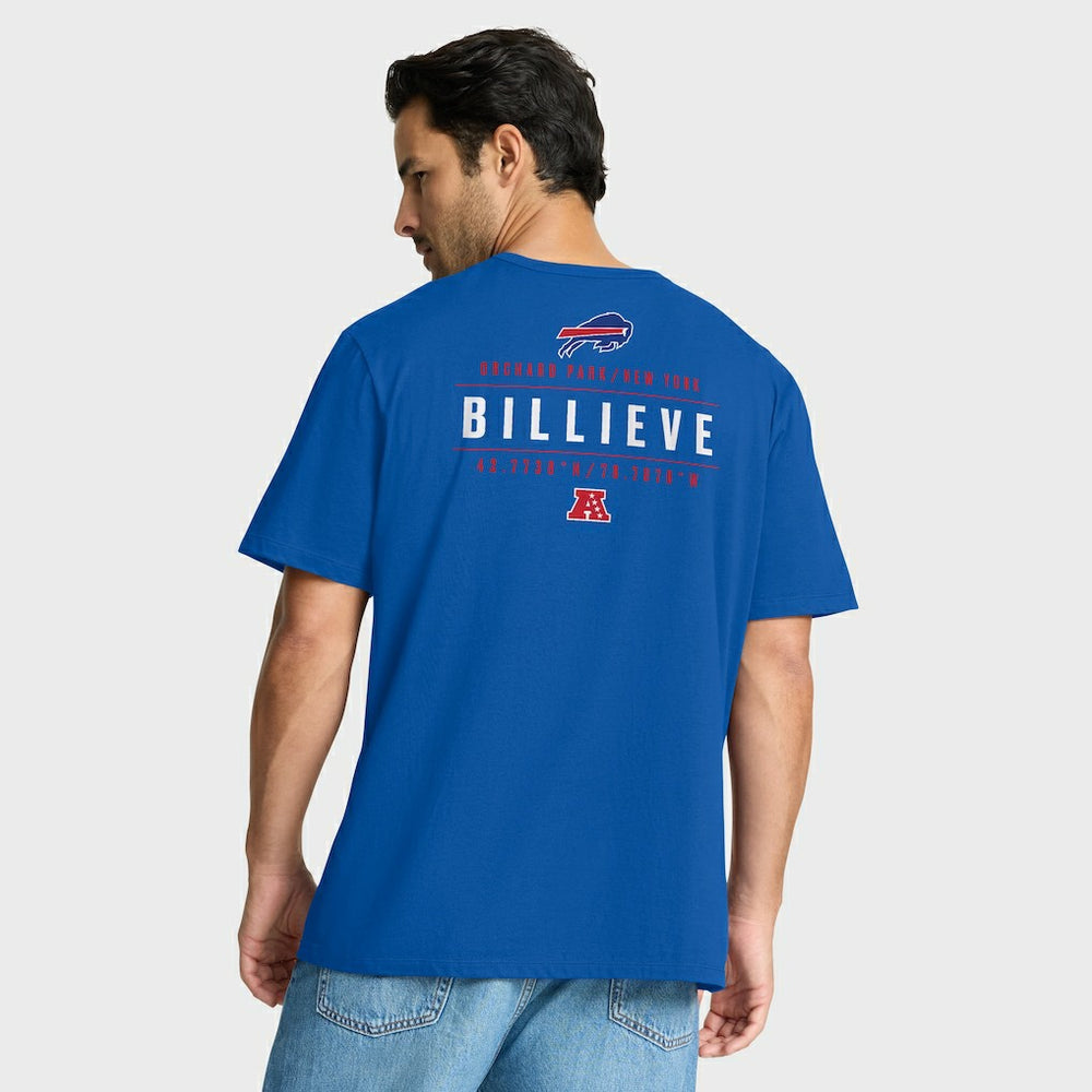 Fanatics Buffalo Bills Passing Pocket Legacy T-Shirt Royal