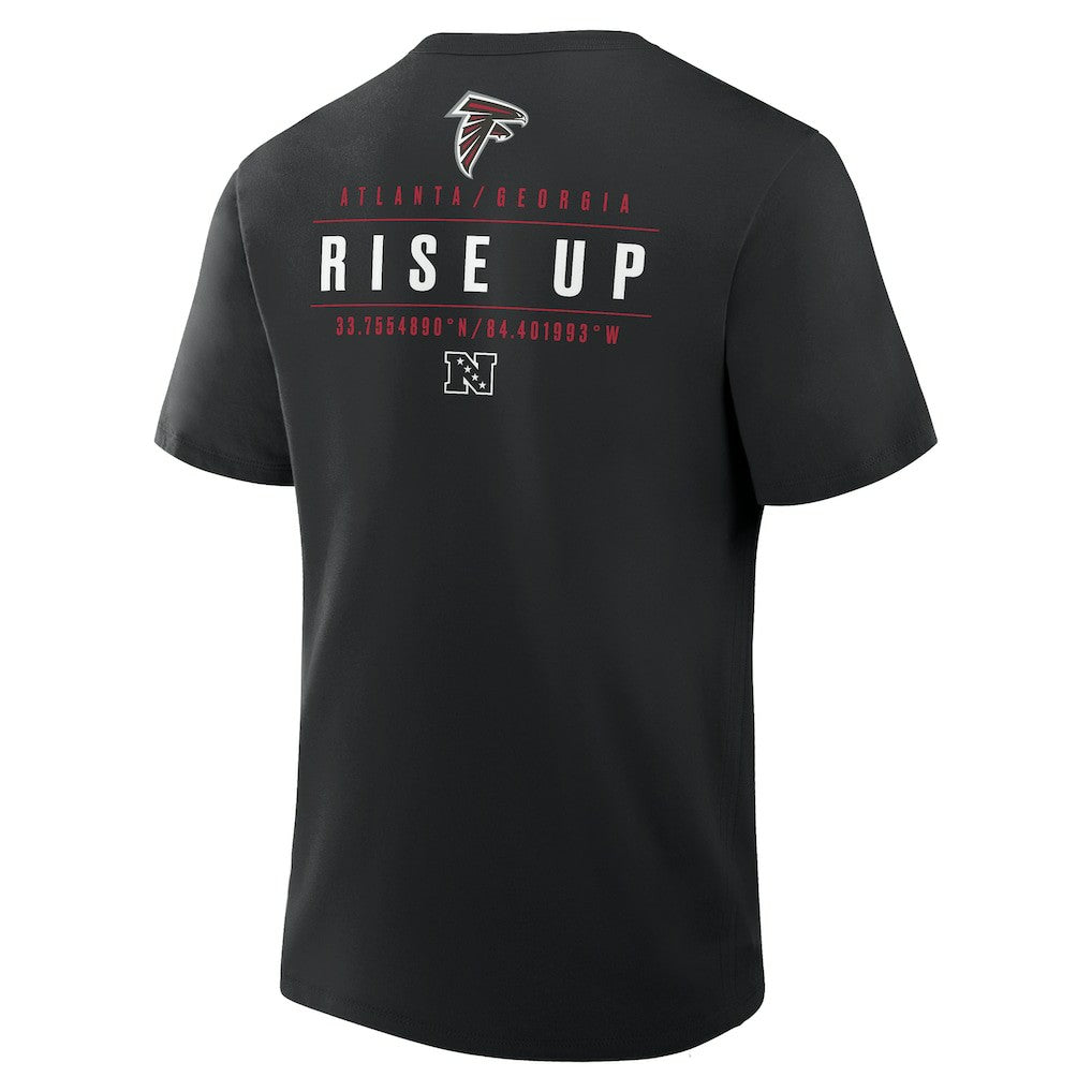 Fanatics Atlanta Falcons Passing Pocket Legacy T-Shirt Black