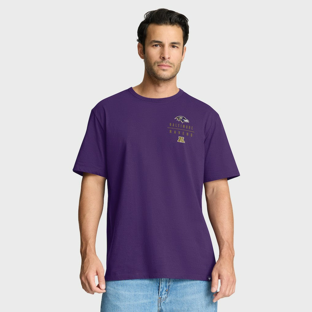 Fanatics Baltimore Ravens Passing Pocket Legacy T-Shirt Purple