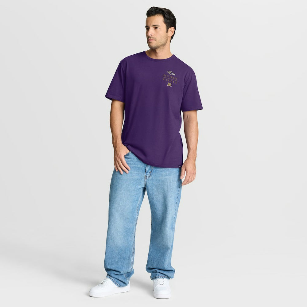 Fanatics Baltimore Ravens Passing Pocket Legacy T-Shirt Purple