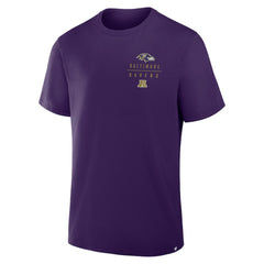 Fanatics Baltimore Ravens Passing Pocket Legacy T-Shirt Purple