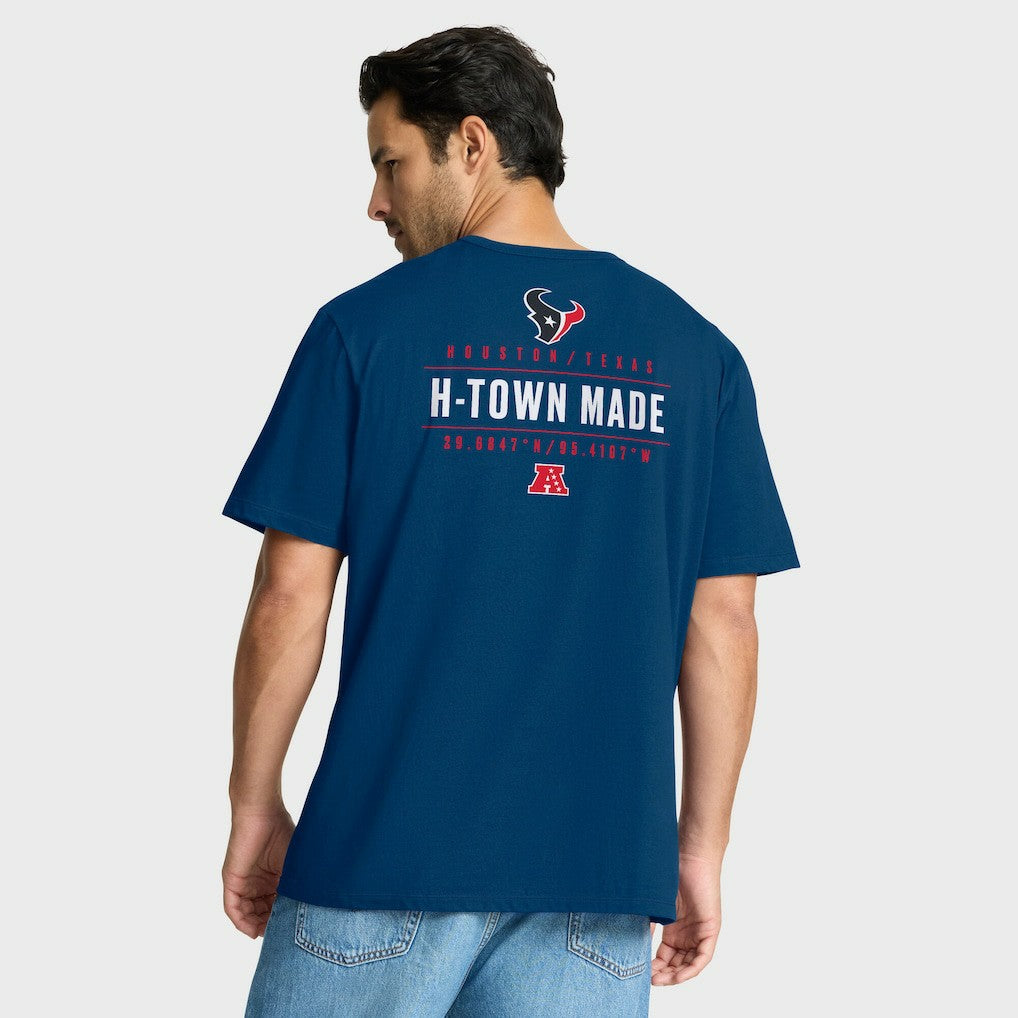 Fanatics Houston Texans Passing Pocket Legacy T-Shirt Navy