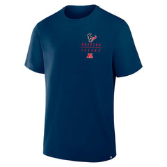 Fanatics Houston Texans Passing Pocket Legacy T-Shirt Navy