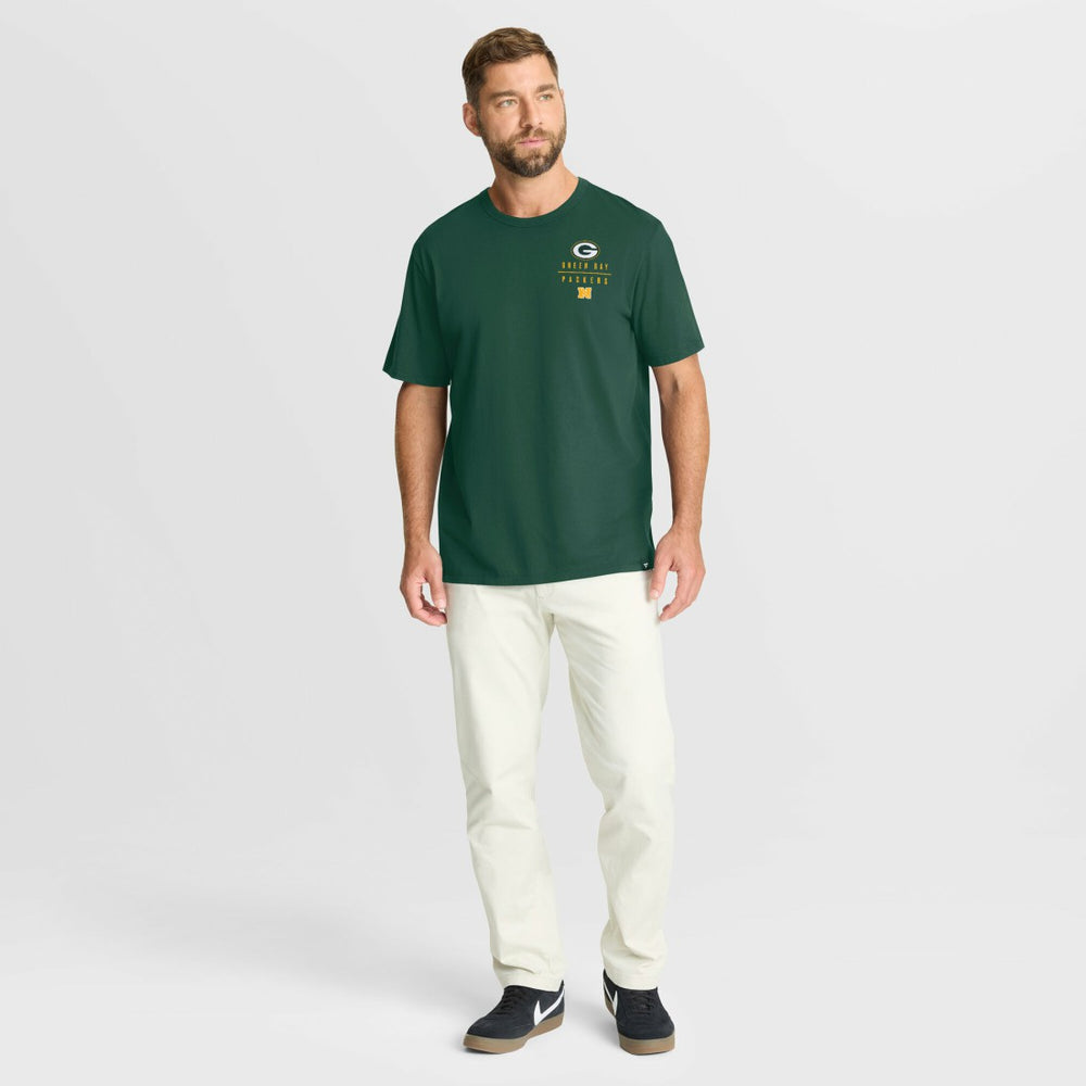 Fanatics Green Bay Packers Passing Pocket Legacy T-Shirt Green