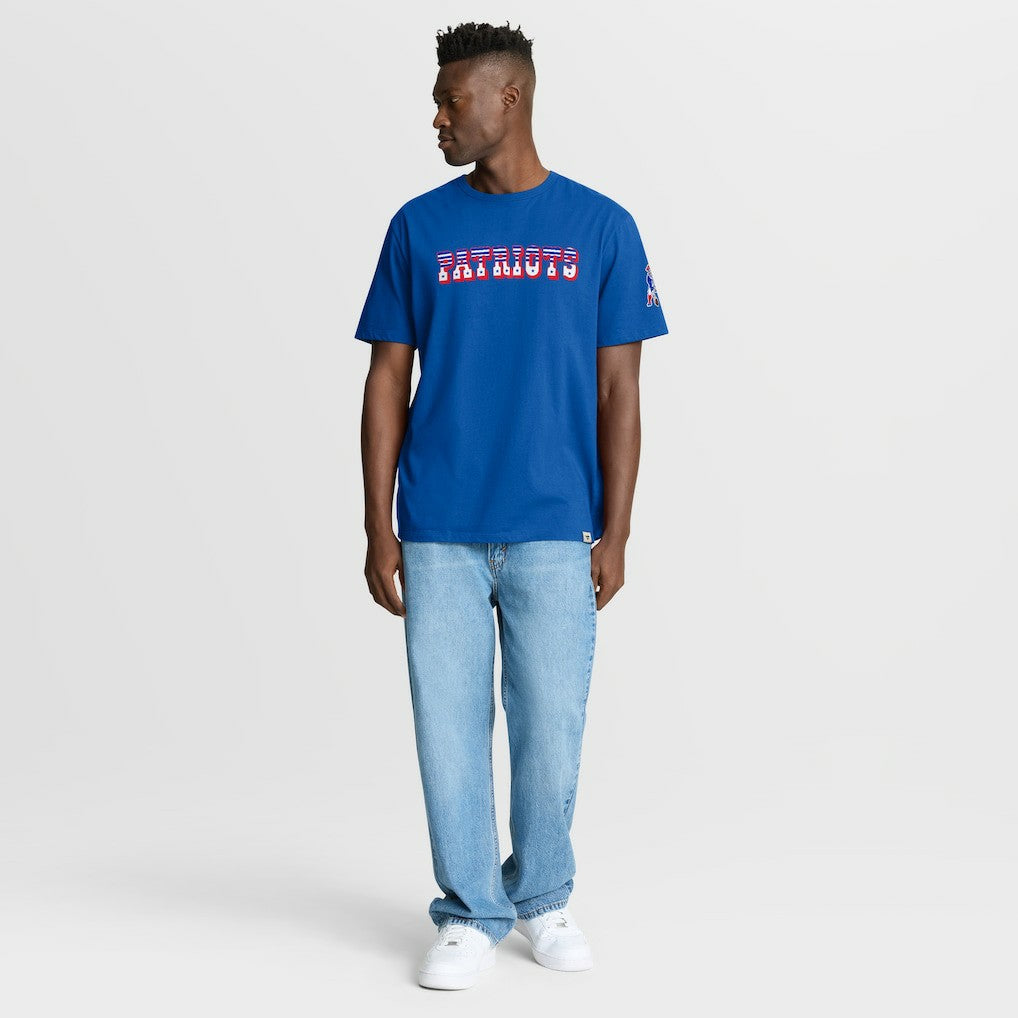 Fanatics New England Patriots Elevated Classic Legacy T-Shirt Royal