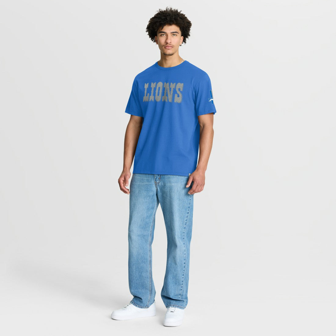 Fanatics Detroit Lions Elevated Classic Legacy T-Shirt Blue