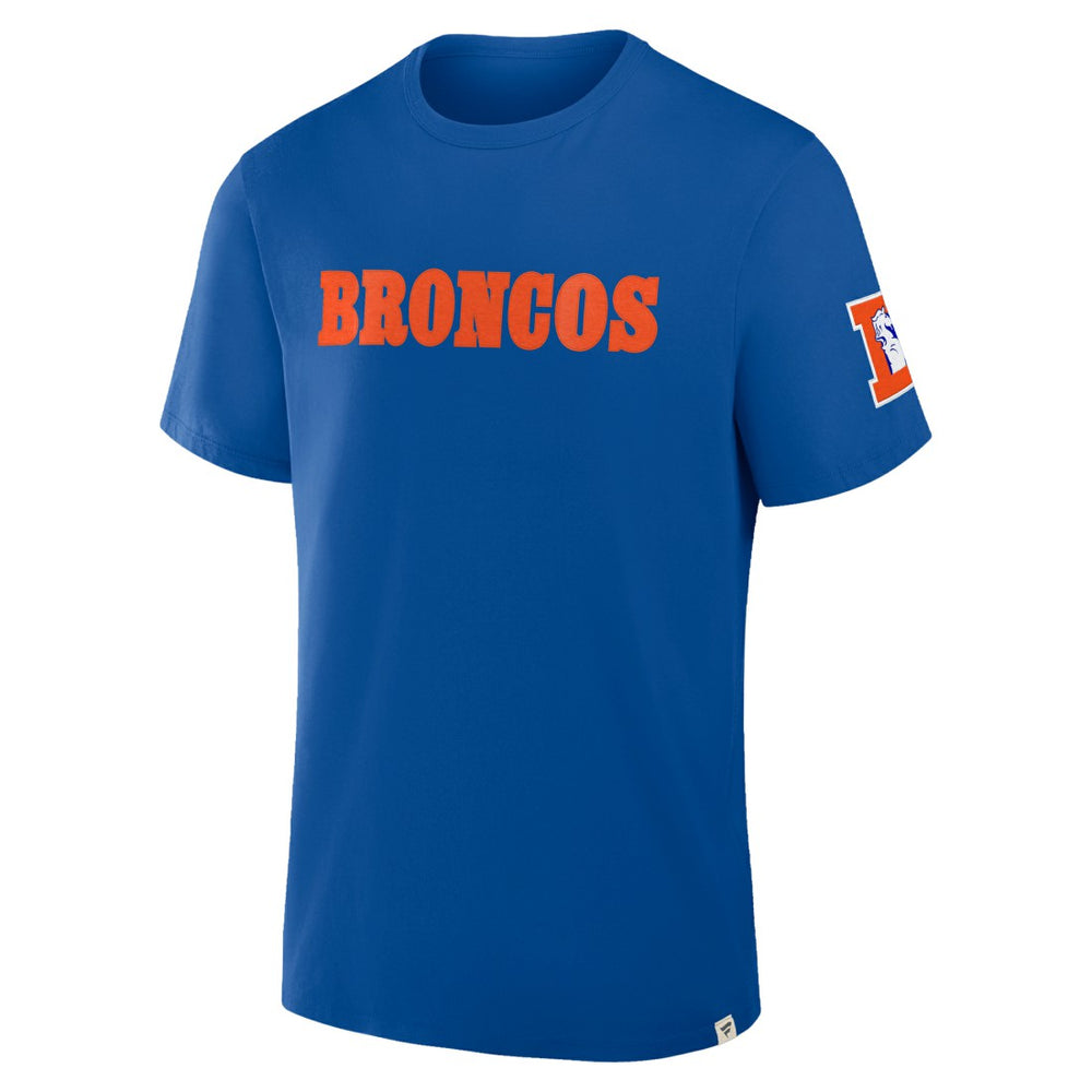 Fanatics Denver Broncos Elevated Classic Legacy T-Shirt Royal