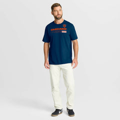 Fanatics Chicago Bears Chop Block Legacy T-Shirt Navy