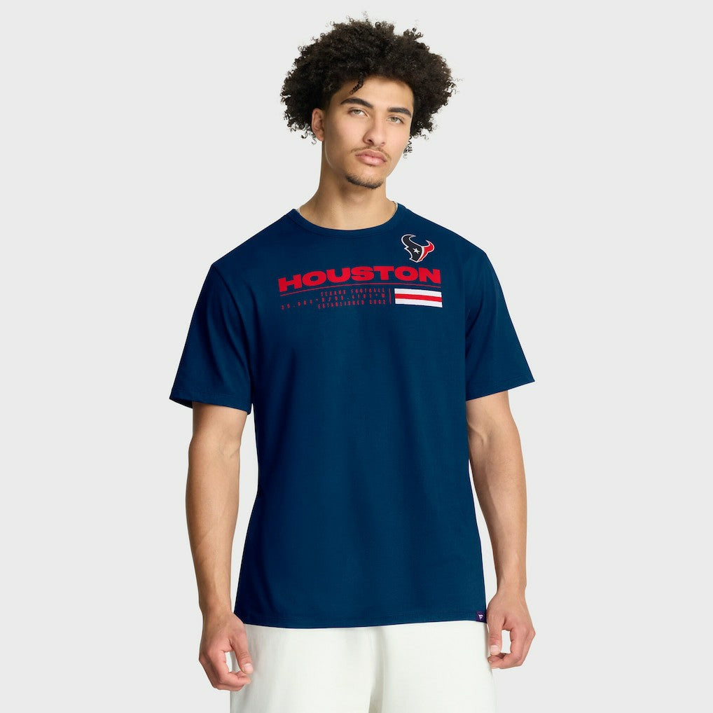 Fanatics Houston Texans Chop Block Legacy T-Shirt Navy