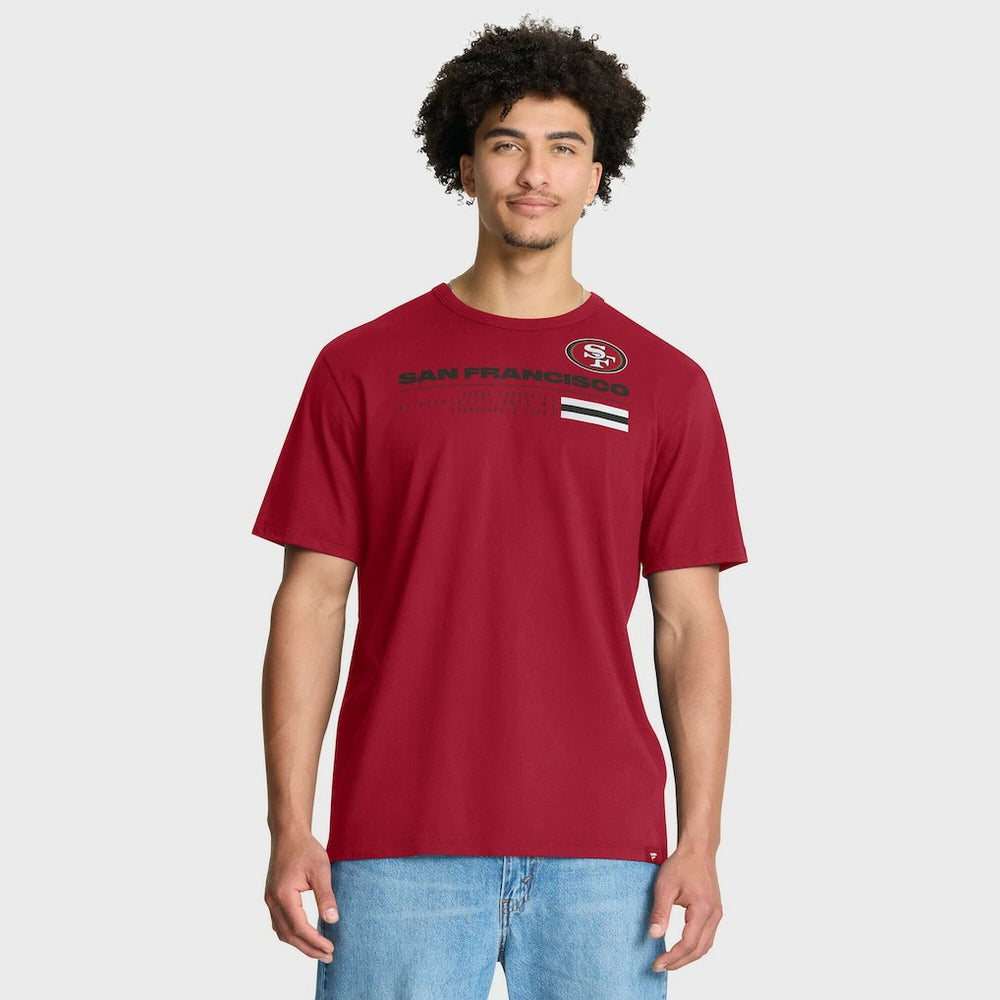 Fanatics San Francisco 49ers Chop Block Legacy T-Shirt Scarlet